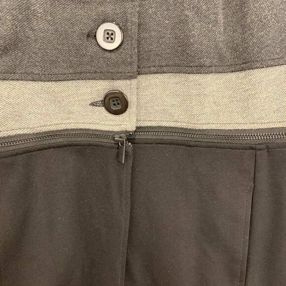 NWOT CAbi Women's Convertible Jacket Style#3176 Black Cropped Length Duster Med - Picture 8 of 13